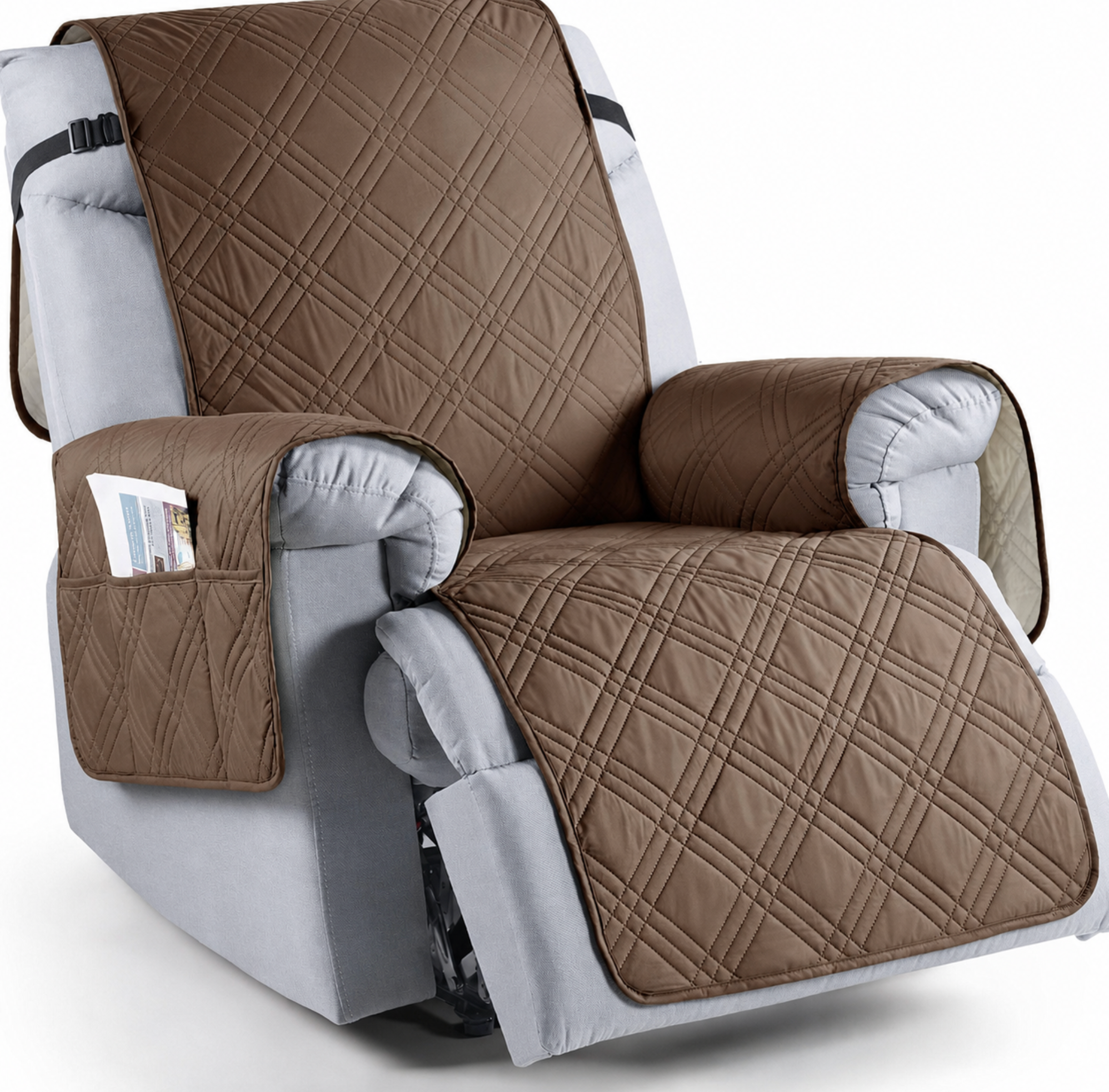 Housse de chaise inclinable imperméable unisexe pour la protection des meubles