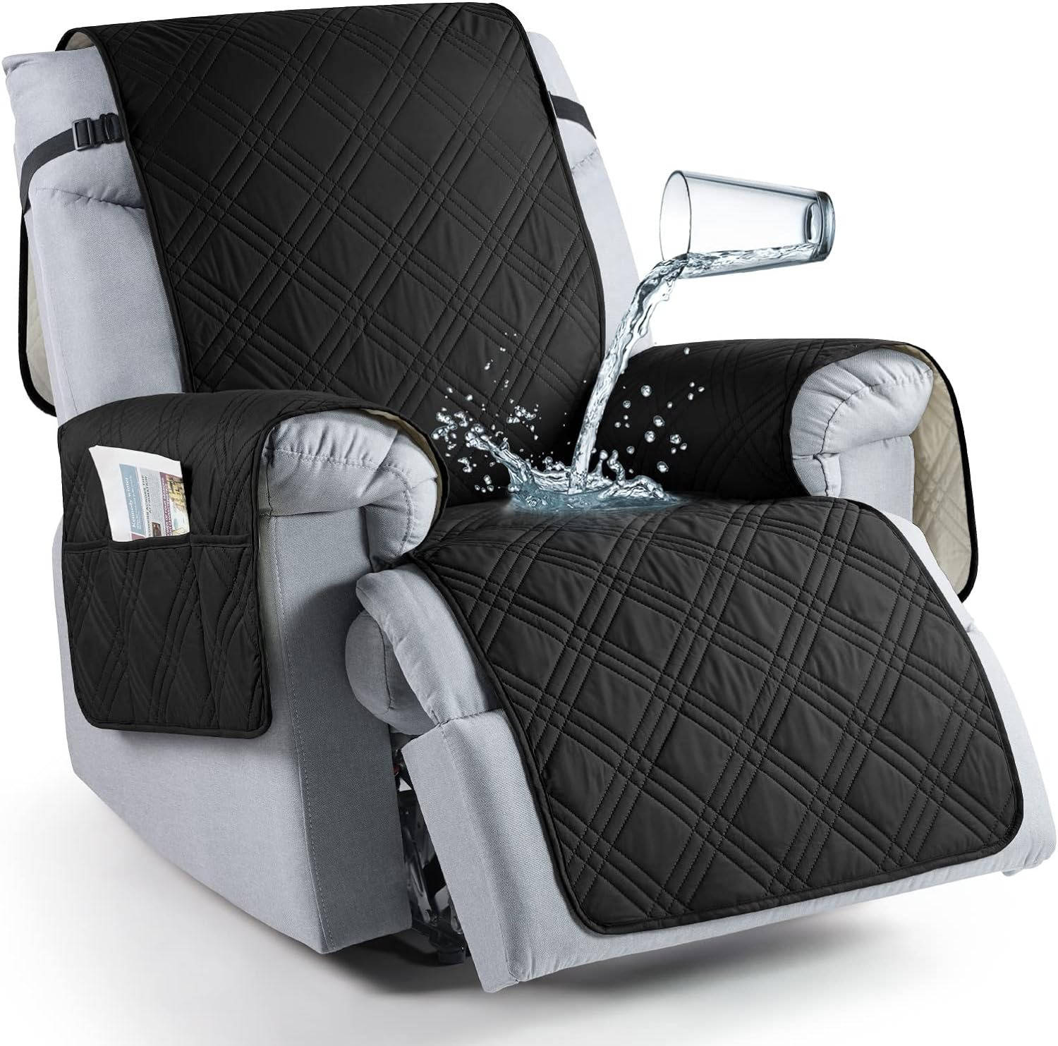 Housse de chaise inclinable imperméable unisexe pour la protection des meubles