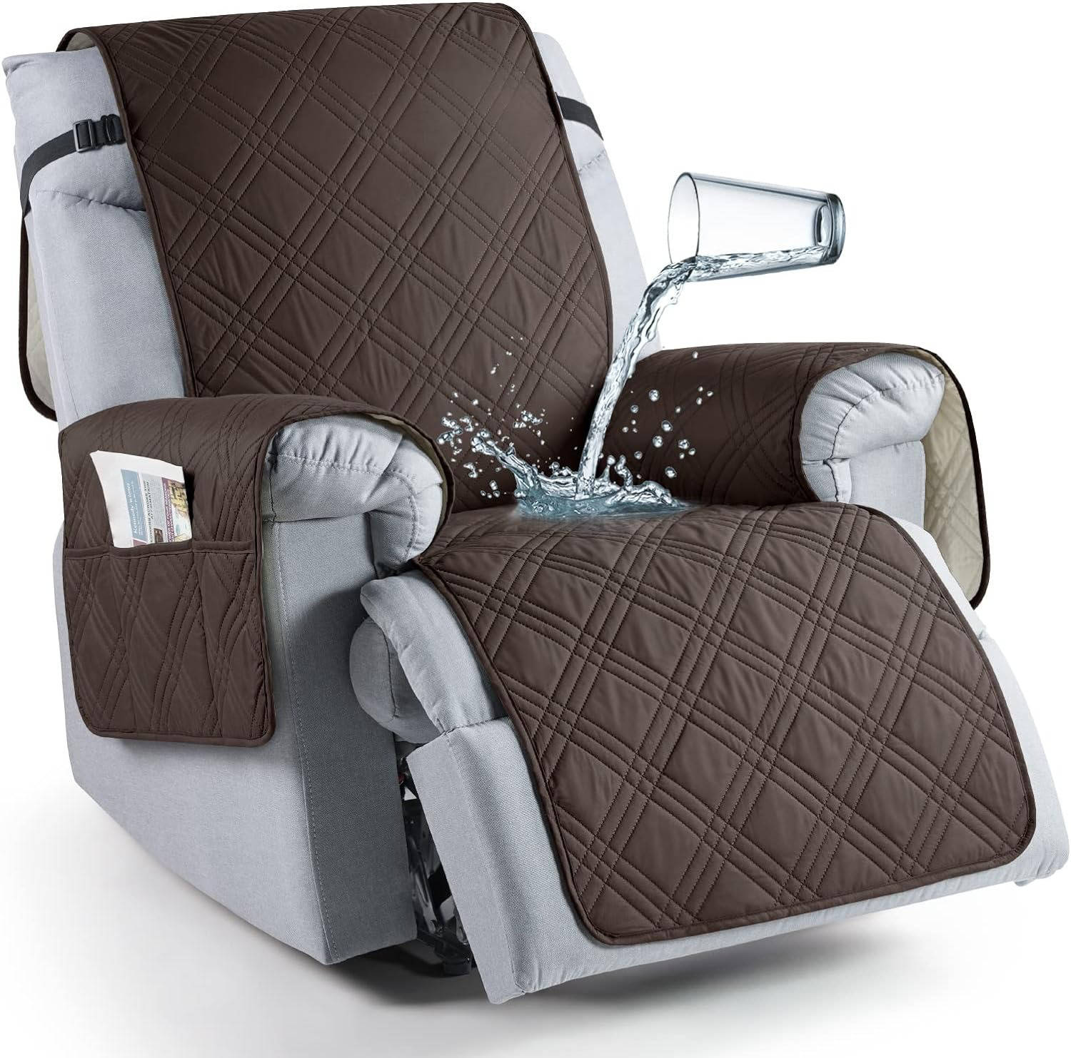 Housse de chaise inclinable imperméable unisexe pour la protection des meubles