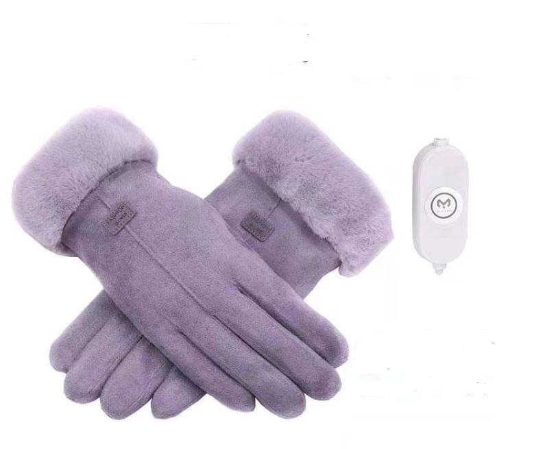 Gants chauffants imperméables à 3 niveaux de chaleur, écran tactile, batterie rechargeable et paumes renforcées