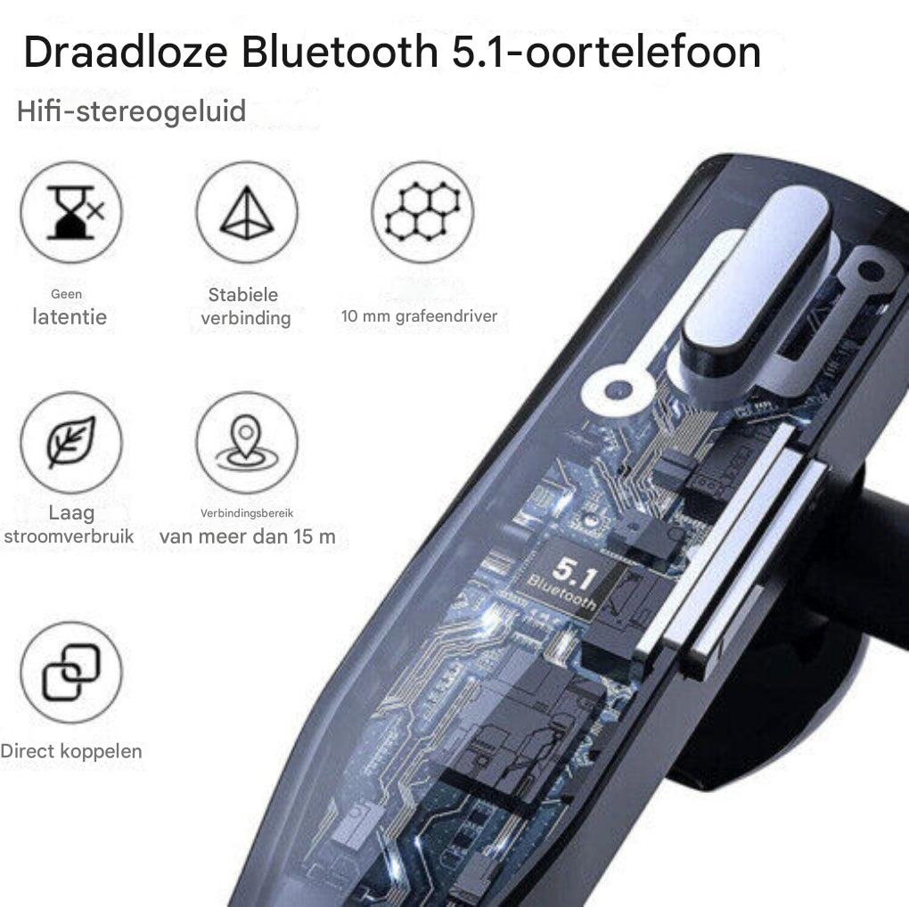 Porterclo | Casque Bluetooth 5.1 pour hommes avec suppression du bruit