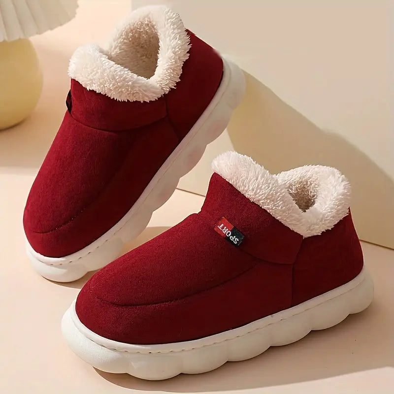 Pantoufles montantes confortables pour femmes