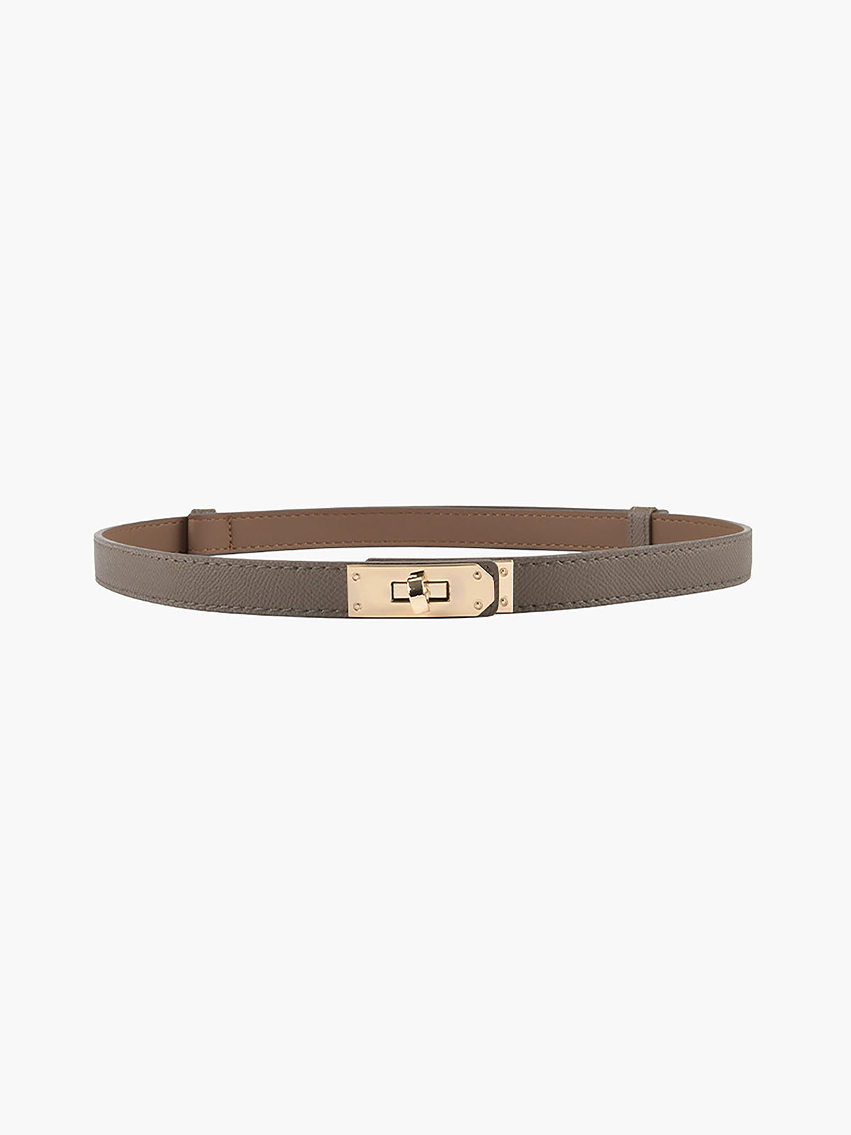 Porterclo | Ceinture fine pour femme avec boucle dorée