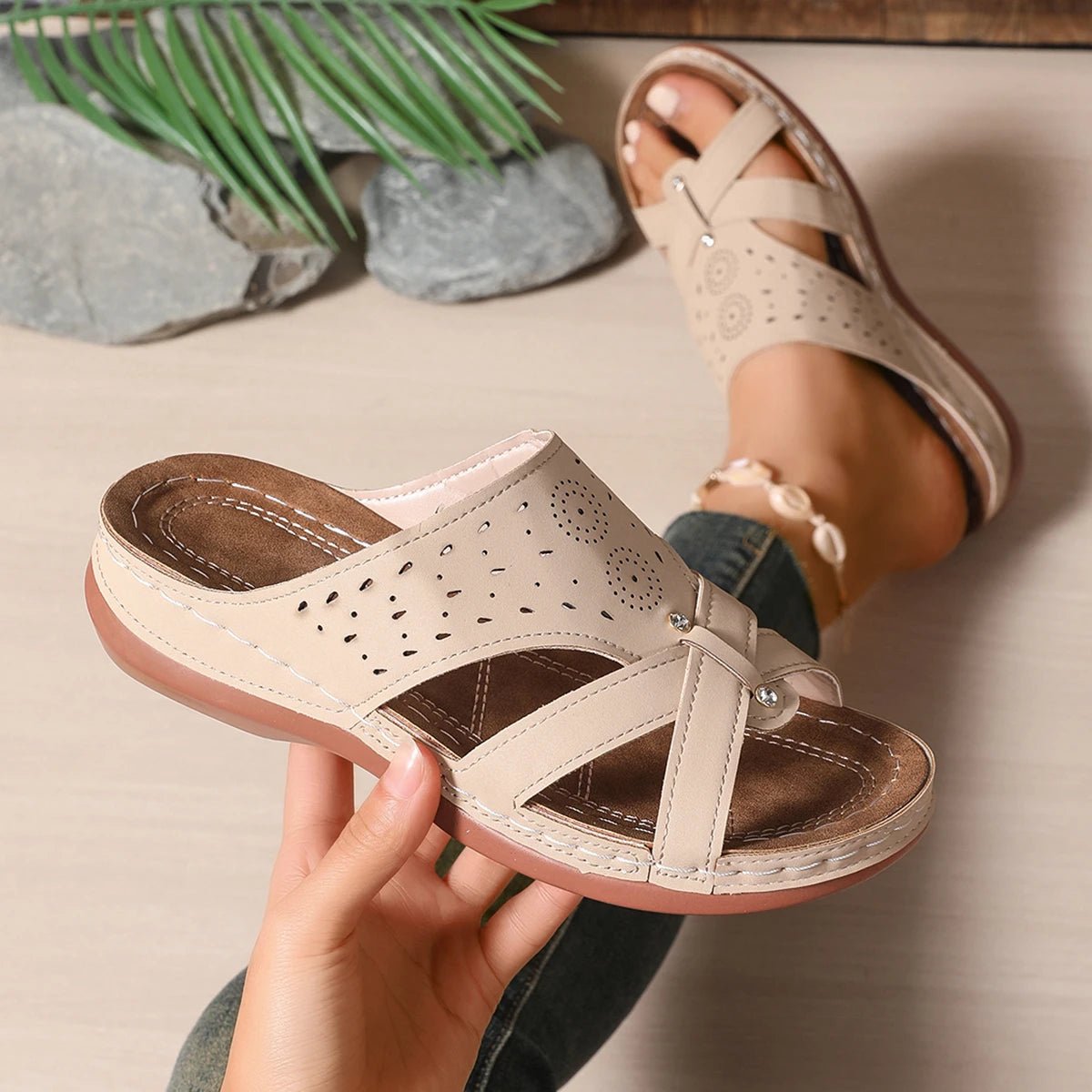 Sandales orthopédiques à plateforme pour un style qui dure toute la journée