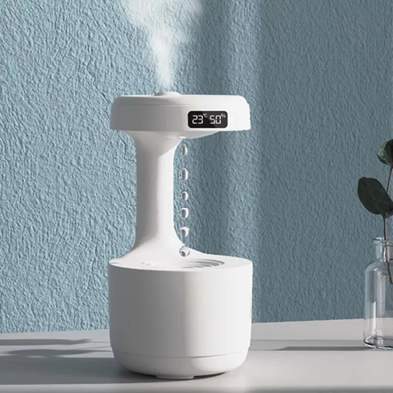 Diffuseur d’humidificateur magique de luxe AquaGlow pour un air domestique amélioré