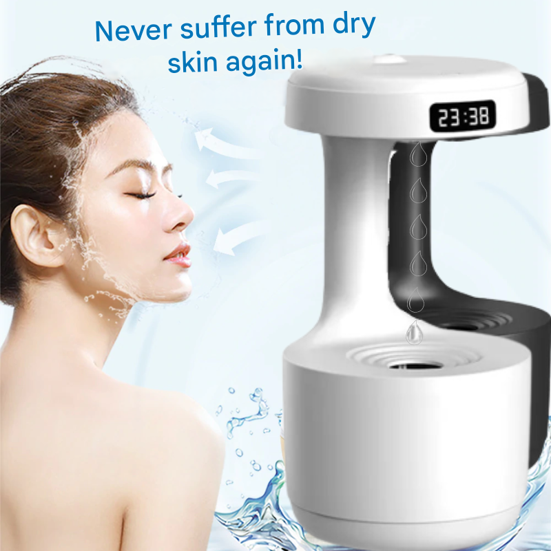 Diffuseur d’humidificateur magique de luxe AquaGlow pour un air domestique amélioré