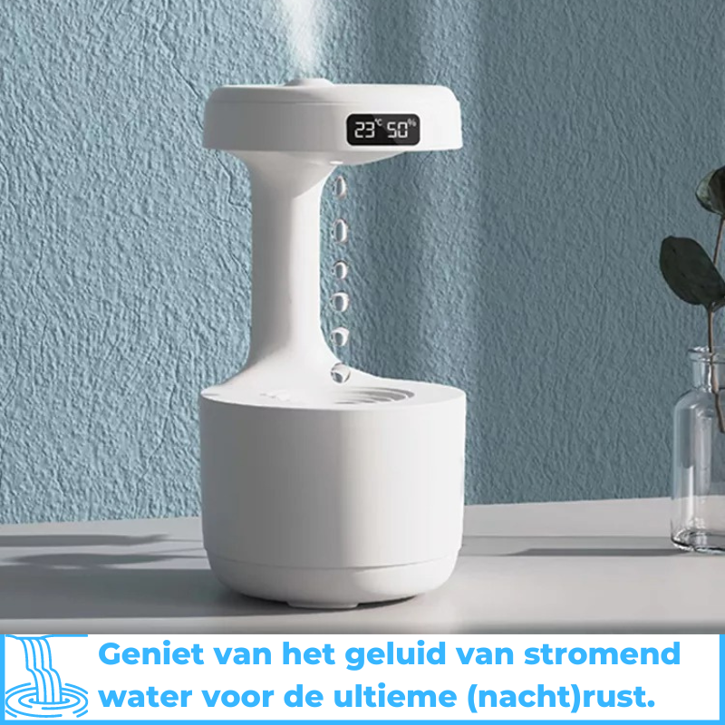 Diffuseur d’humidificateur magique de luxe AquaGlow pour un air domestique amélioré