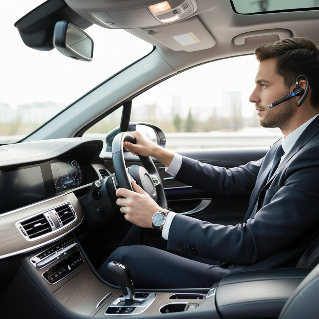 Casque Bluetooth sans fil avec réduction de bruit et son HiFi