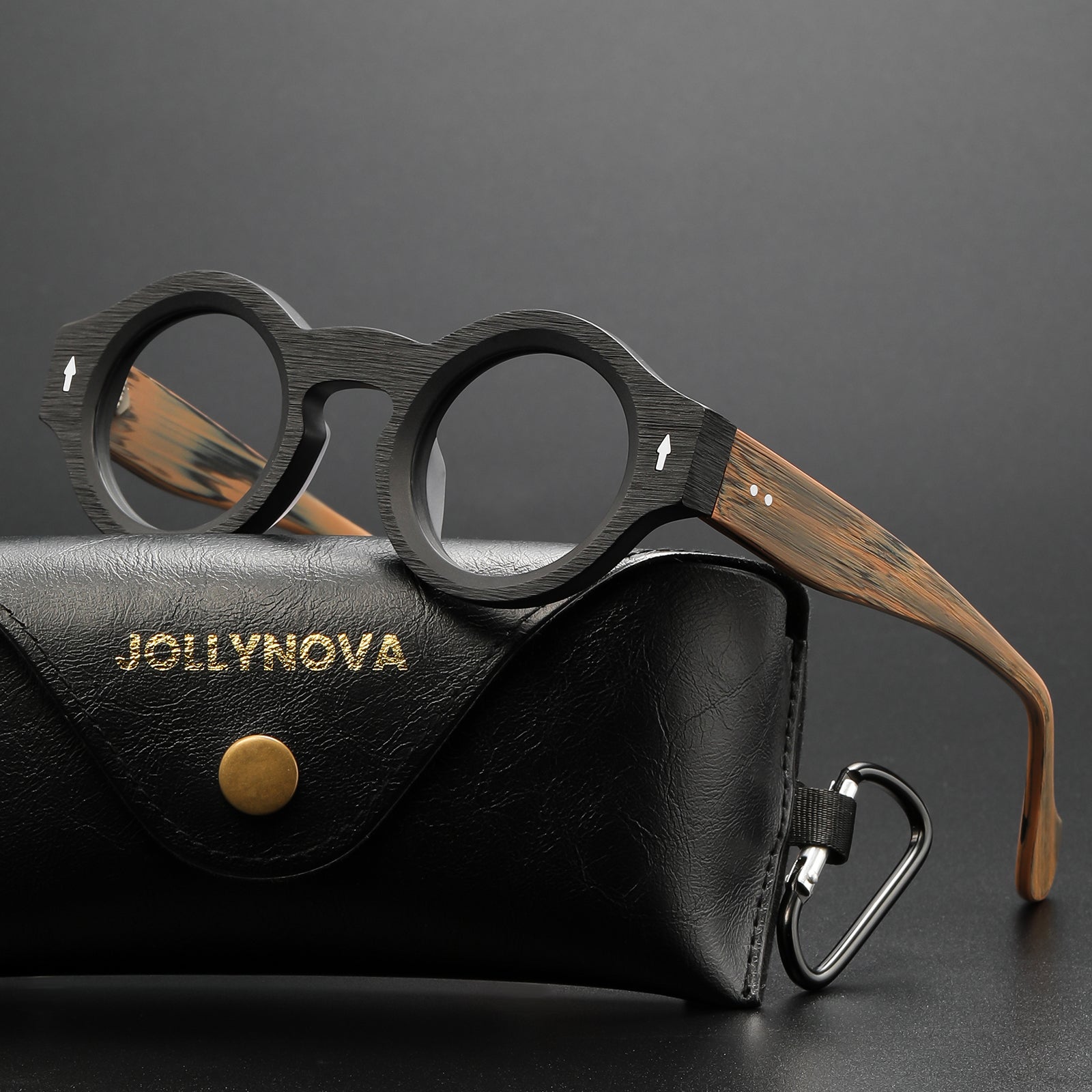 Monture de lunettes en acétate vintage Yuki