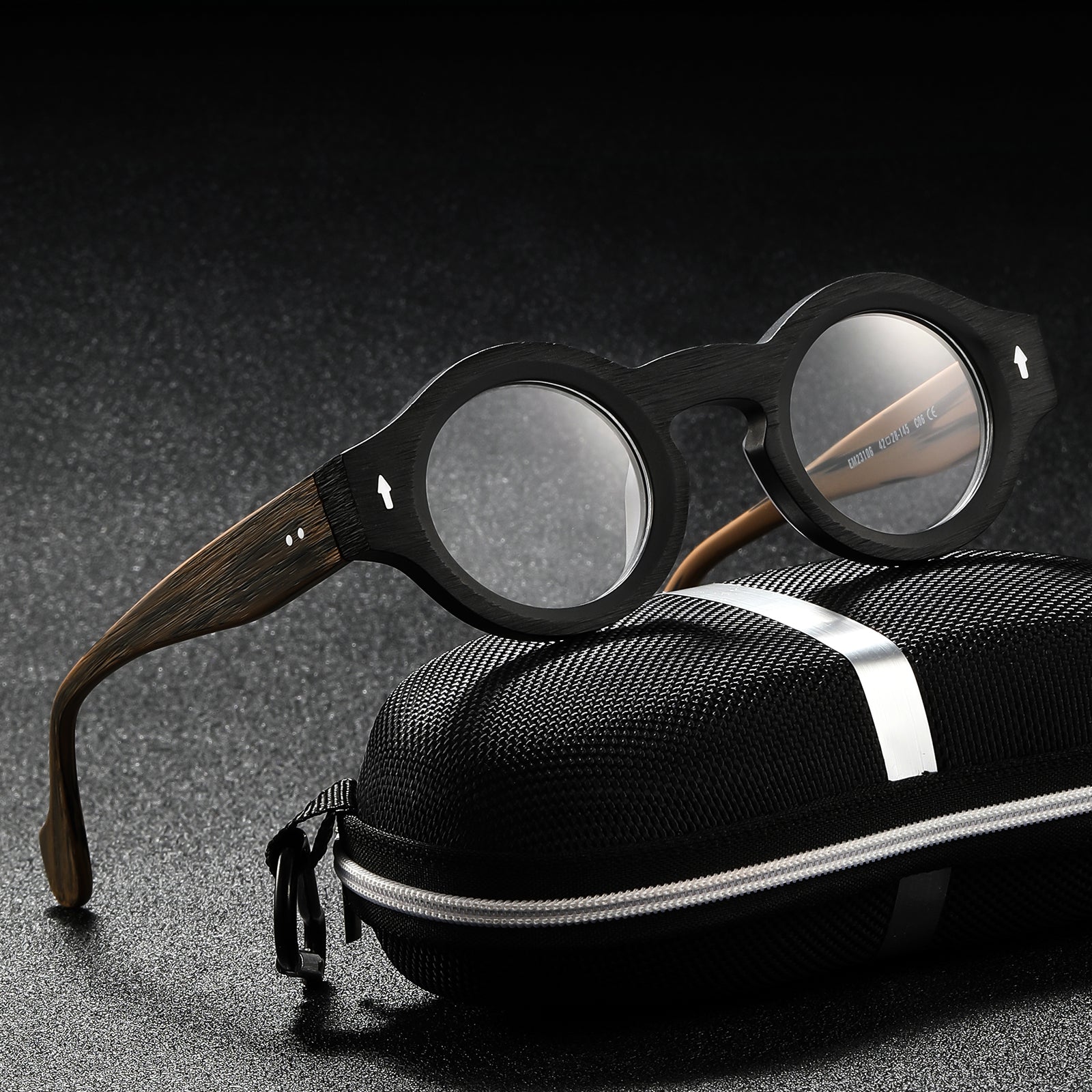 Monture de lunettes en acétate vintage Yuki