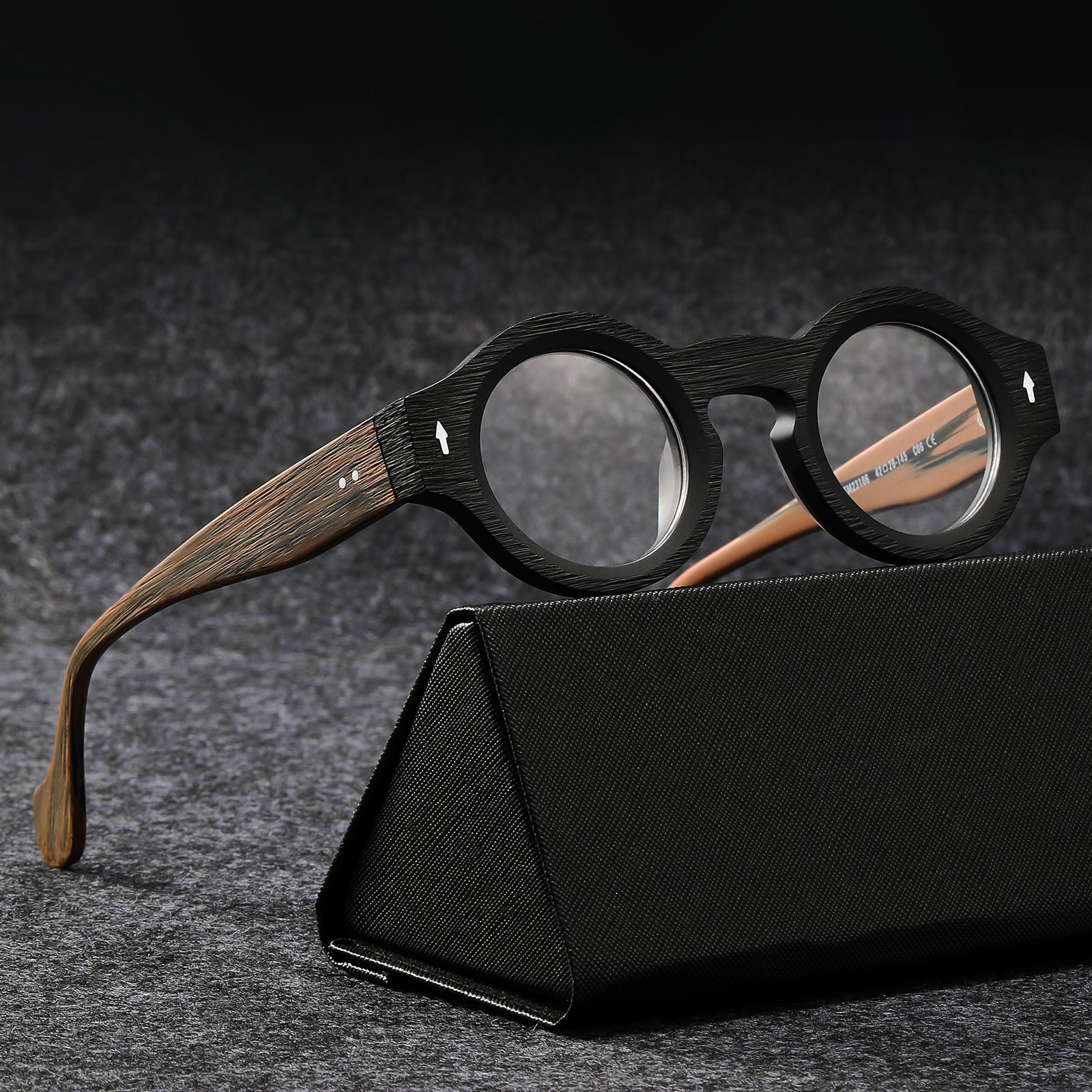 Monture de lunettes en acétate vintage Yuki