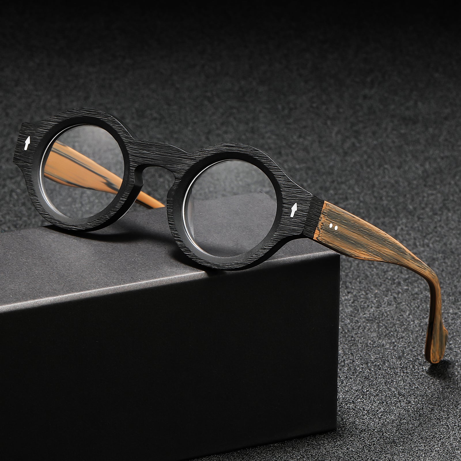 Monture de lunettes en acétate vintage Yuki