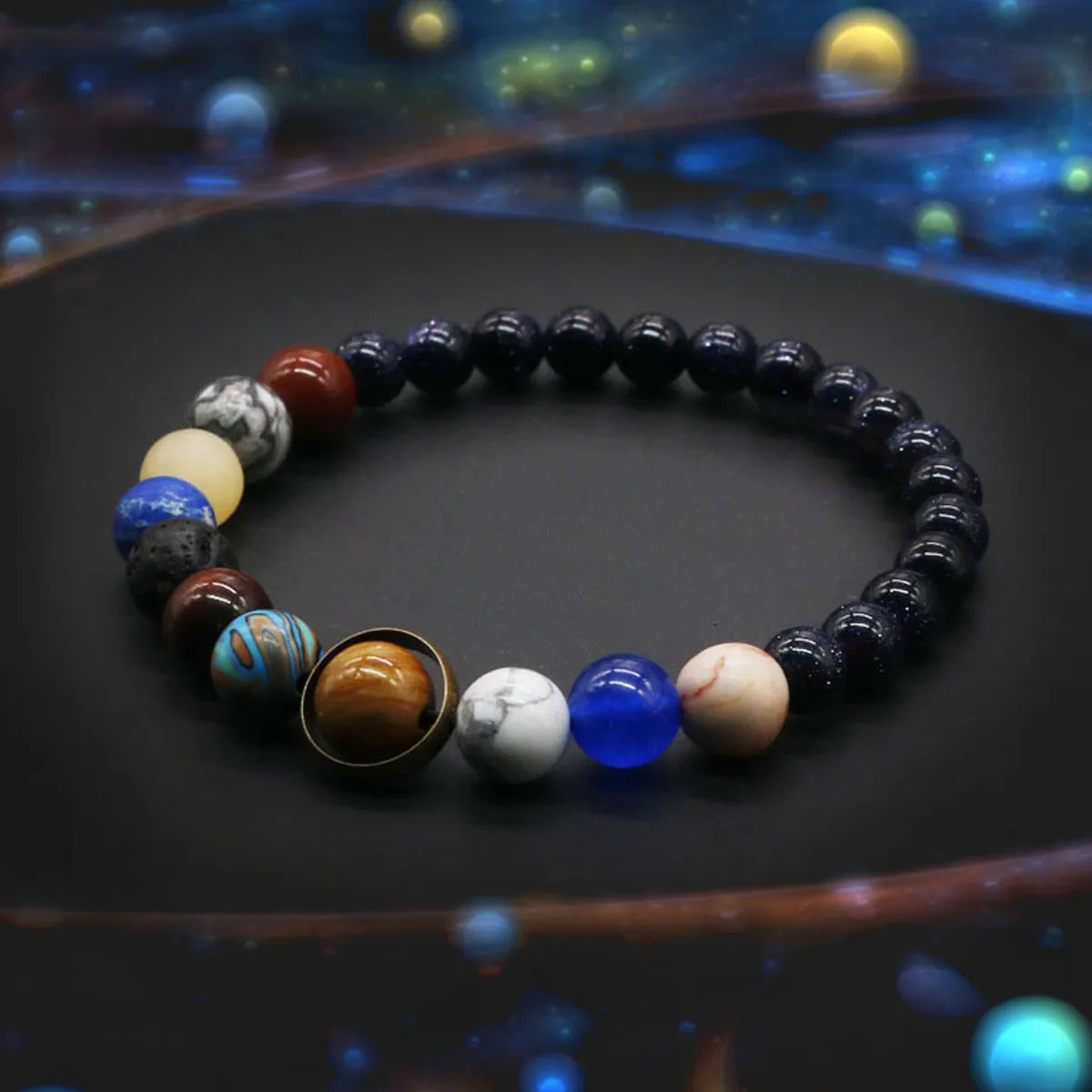 Bracelet Femme Cosmos Céleste Planète - Bijoux Univers