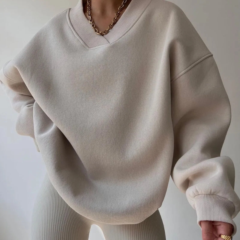 Pull surdimensionné confortable pour femme pour un style et un confort sans effort