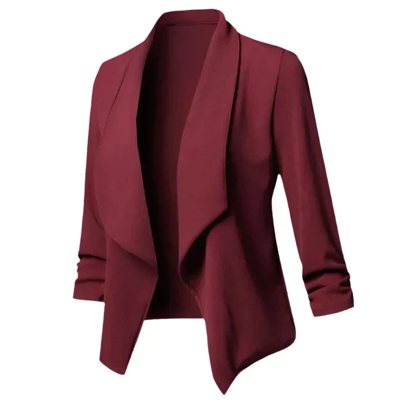 Blazer Business pour Femme - Structuré Ouvert Devant, Infroissable