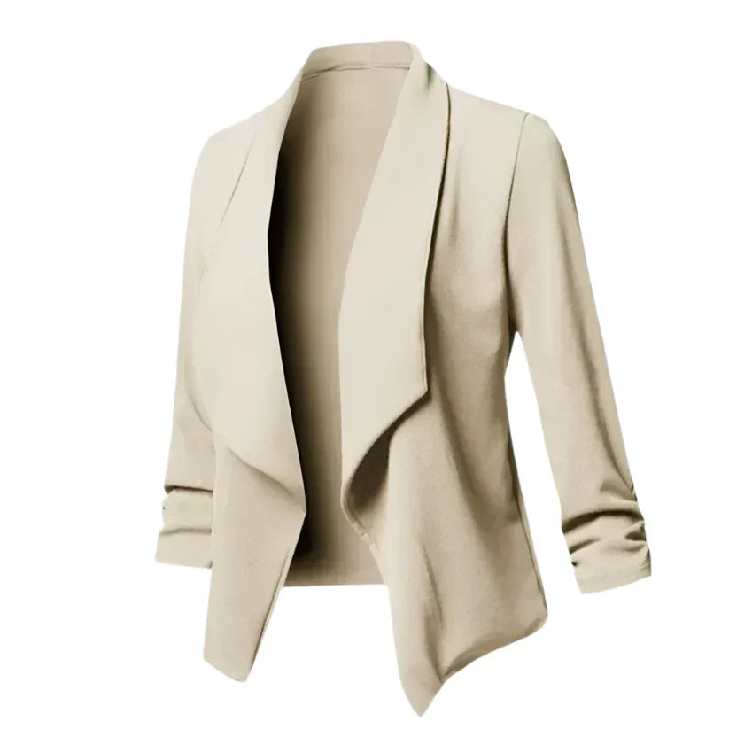 Blazer Business pour Femme - Structuré Ouvert Devant, Infroissable