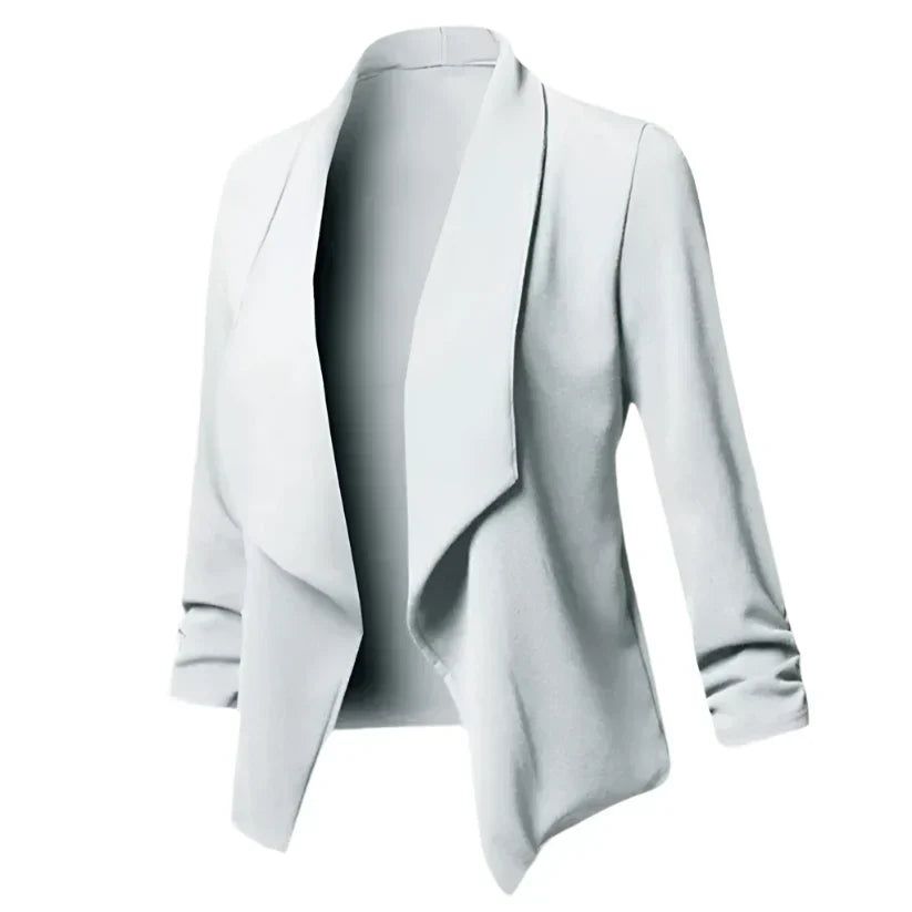 Blazer Business pour Femme - Structuré Ouvert Devant, Infroissable