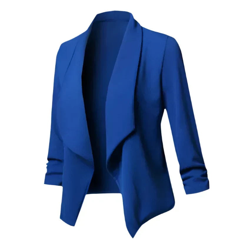 Blazer Business pour Femme - Structuré Ouvert Devant, Infroissable