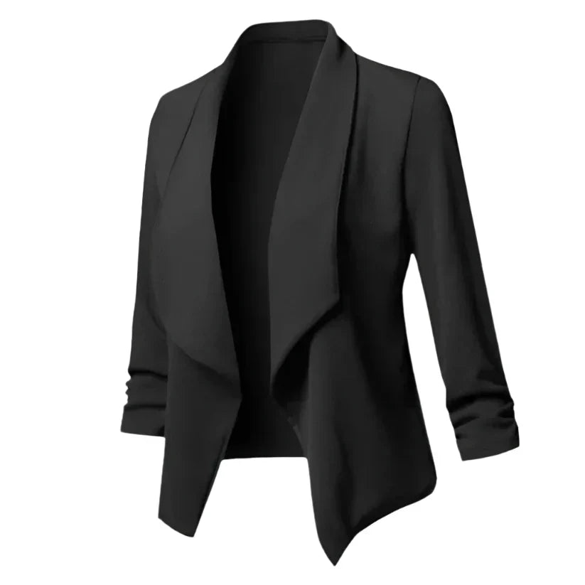 Blazer Business pour Femme - Structuré Ouvert Devant, Infroissable