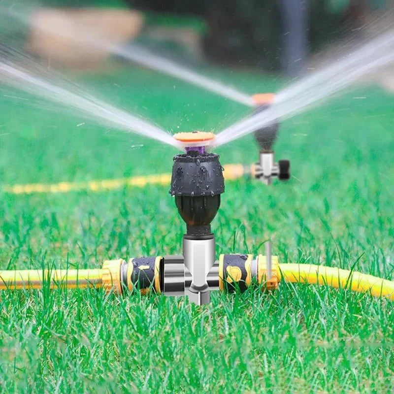 Arrosage du jardin sans effort à 360°