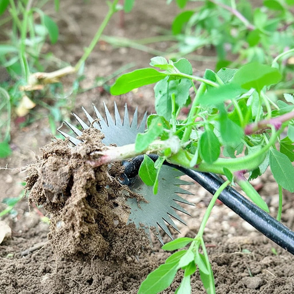 YARDTOOL – Désherbeur à pointe avec conception ergonomique pour les travaux de jardin