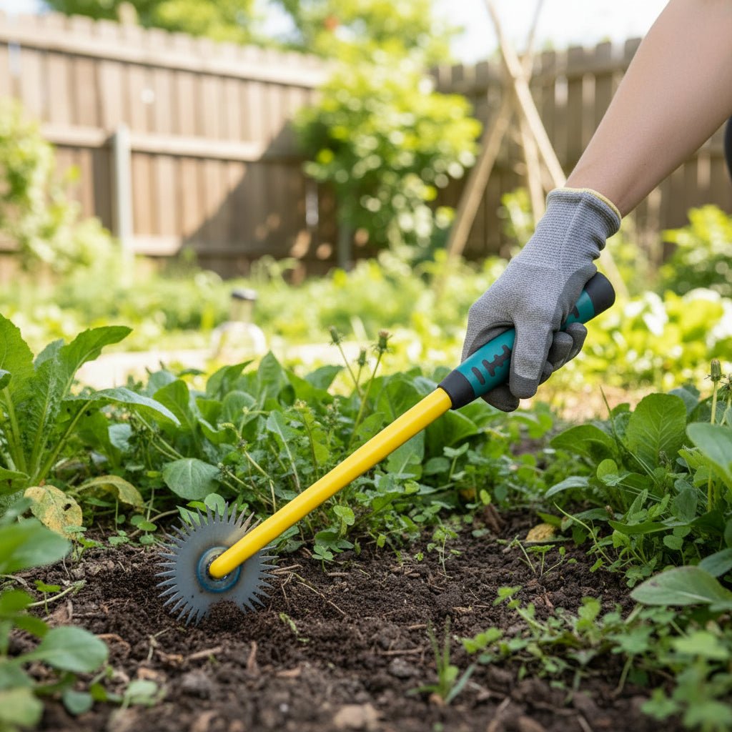 YARDTOOL – Désherbeur à pointe avec conception ergonomique pour les travaux de jardin